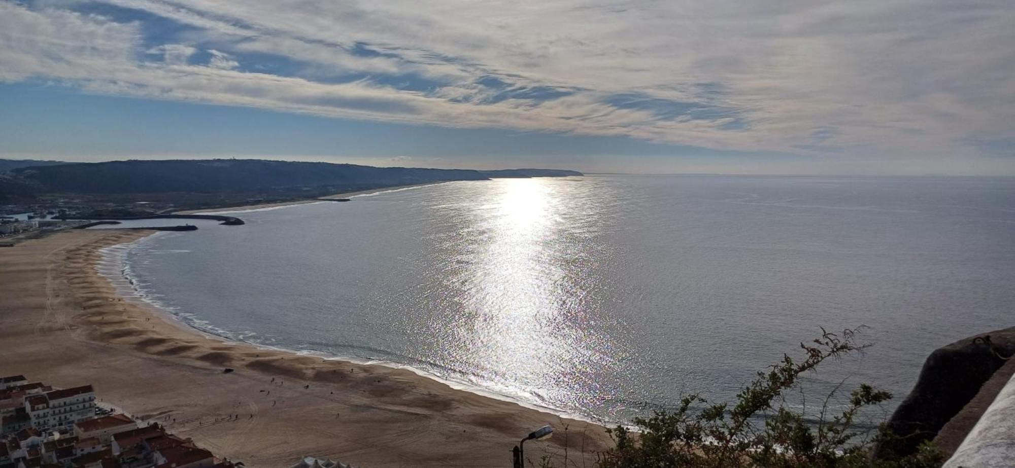 Elegant Sea View Apartment Nazaré Kültér fotó