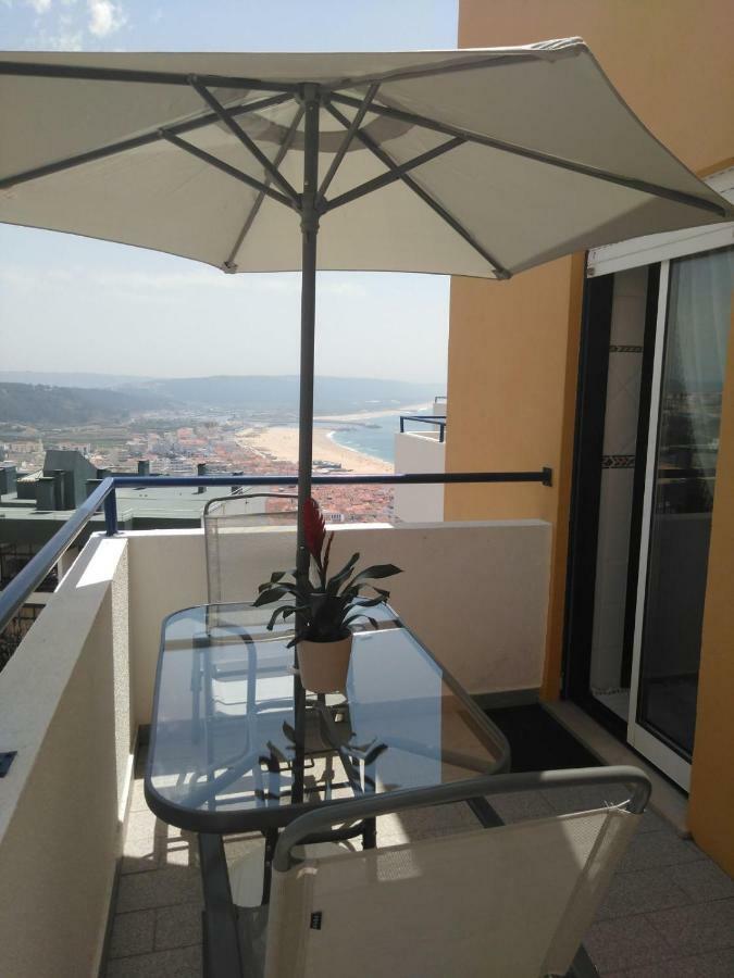 Elegant Sea View Apartment Nazaré Kültér fotó